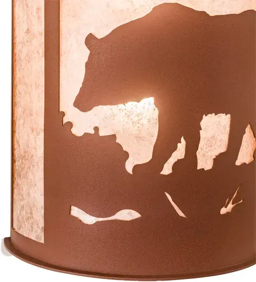 The Bear at Dawn by Meyda Lighting - Image 9