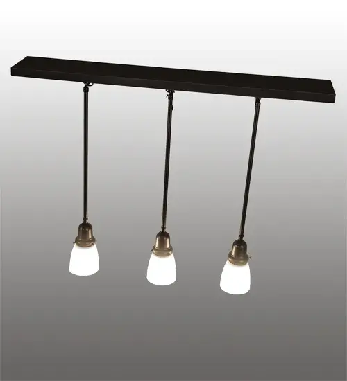 36" Long Revival Oyster Bay 3 Light Island Pendant - Image 4