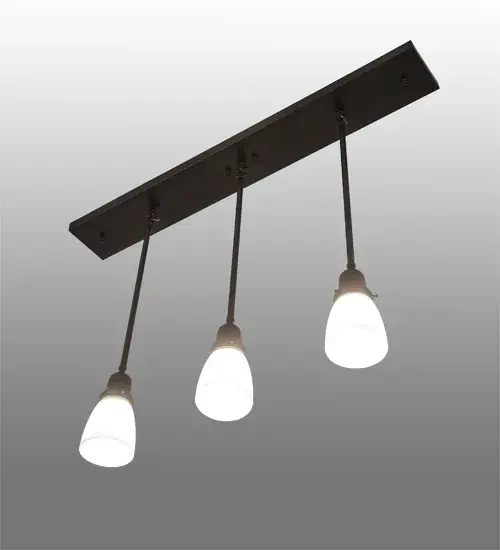 36" Long Revival Oyster Bay 3 Light Island Pendant - Image 6