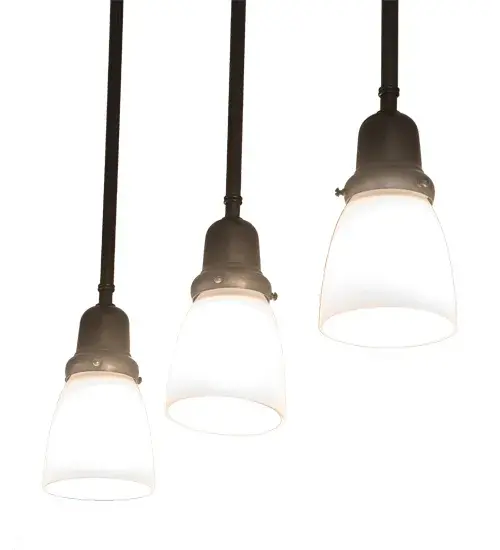 36" Long Revival Oyster Bay 3 Light Island Pendant - Image 8