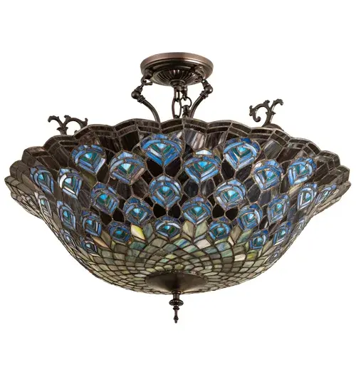The Peacock Feather by Meyda Lighting - Image 3