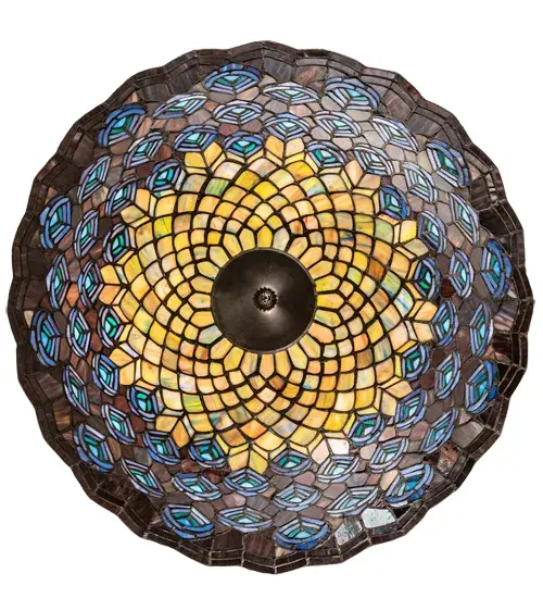 The Peacock Feather by Meyda Lighting - Image 7