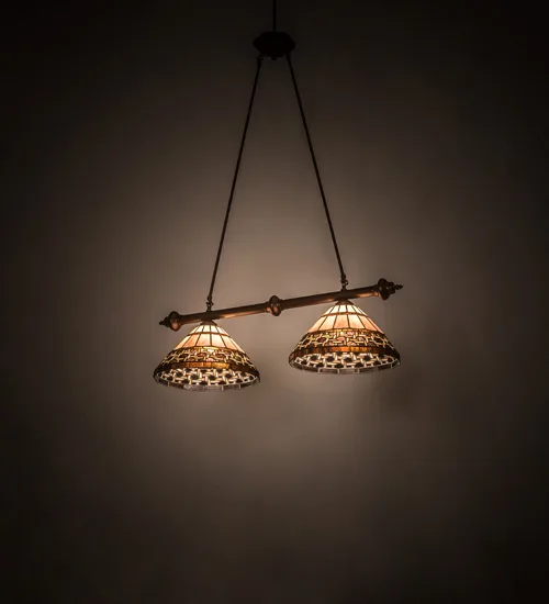 36" Long Ilona 2 Light Island Pendant