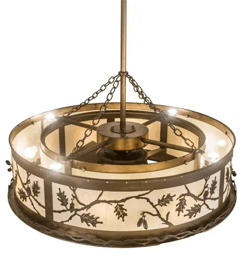 The Oak Leaf & Acorn by Meyda Lighting - Image 4