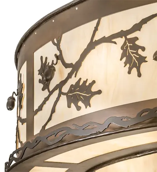 The Oak Leaf & Acorn by Meyda Lighting - Image 8