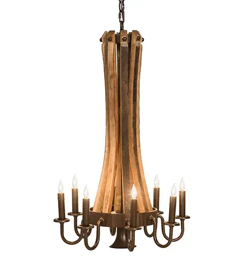 The Barrel Stave by Meyda Lighting - Image 5