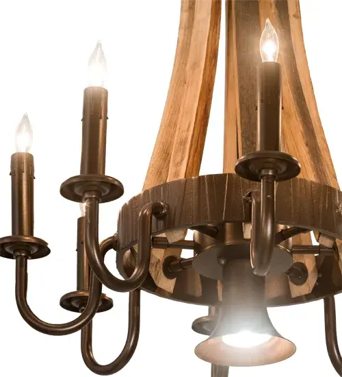 The Barrel Stave by Meyda Lighting - Image 8