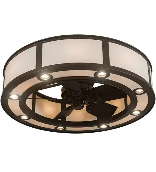 The Meyda Tiffany - Smythe Craftsman by Meyda Lighting - Image 6
