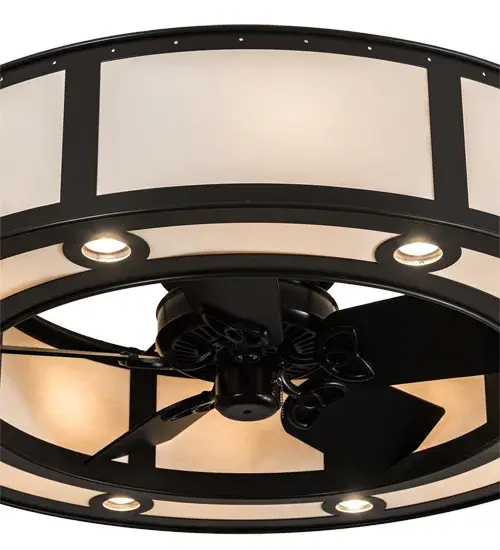 The Meyda Tiffany - Smythe Craftsman by Meyda Lighting - Image 8