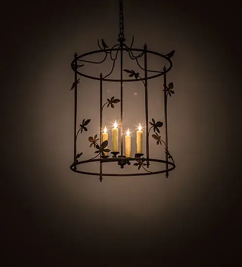 25" Wide Jillian 4 Light Pendant - Image 1