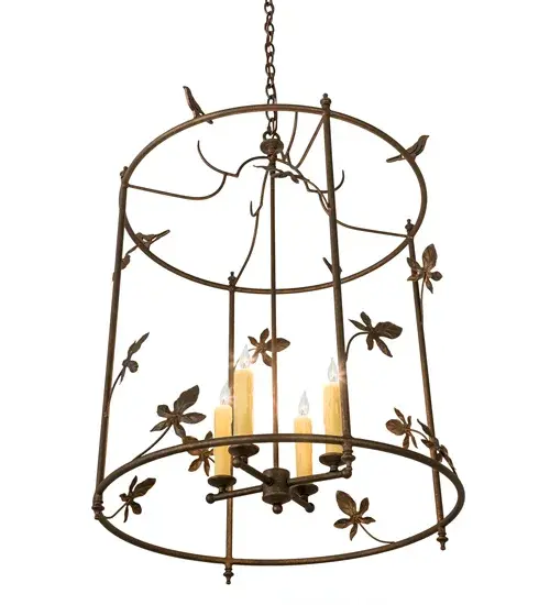 25" Wide Jillian 4 Light Pendant - Image 6