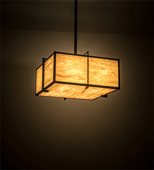 24" Square Martis Inverted Pendant