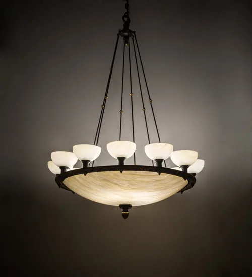 55" Wide Whitesboro Middle School Auditorium Chandelier