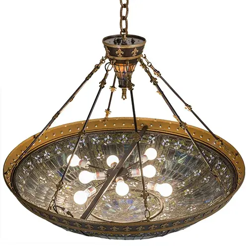The Meyda Tiffany - Fleur-De-Lis by Meyda Lighting - Image 4
