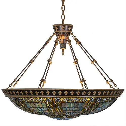 The Meyda Tiffany - Fleur-De-Lis by Meyda Lighting - Image 5