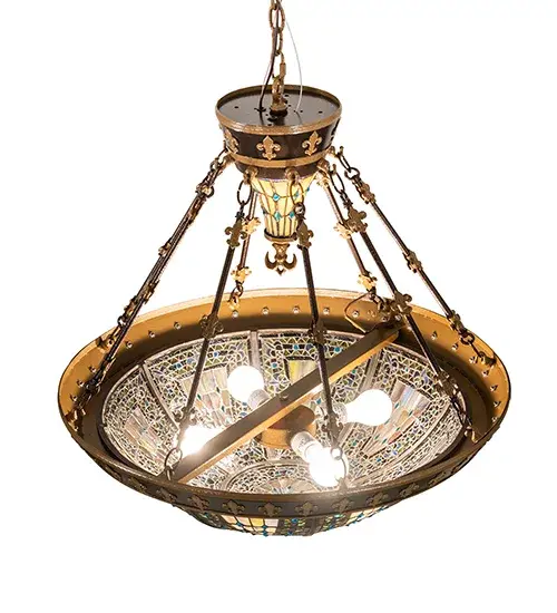 The Meyda Tiffany - Fleur-De-Lis by Meyda Lighting - Image 4