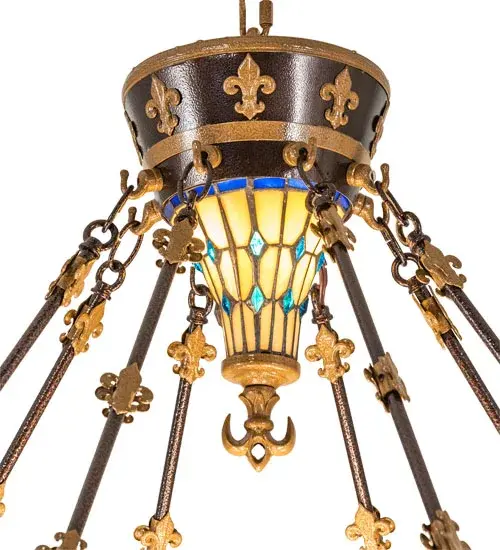 The Meyda Tiffany - Fleur-De-Lis by Meyda Lighting - Image 9