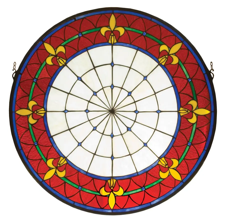 The Meyda Tiffany - Fleur-De-Lis by Meyda Lighting