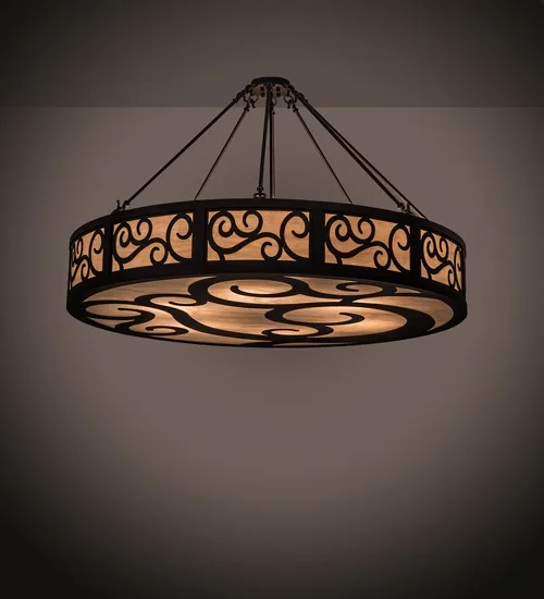 48" Wide Dean Semi-Flushmount