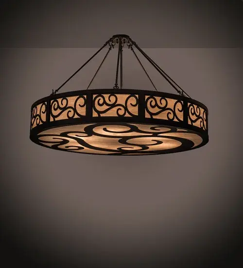 48" Wide Dean Semi-Flushmount - Image 1