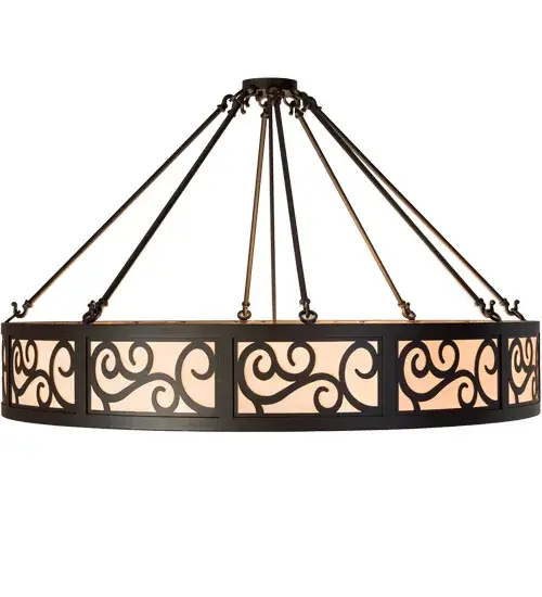 48" Wide Dean Semi-Flushmount - Image 5