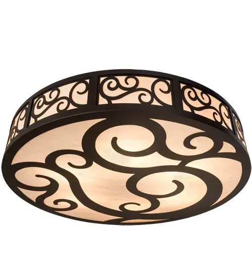 48" Wide Dean Semi-Flushmount - Image 6