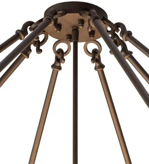 48" Wide Dean Semi-Flushmount - Image 9