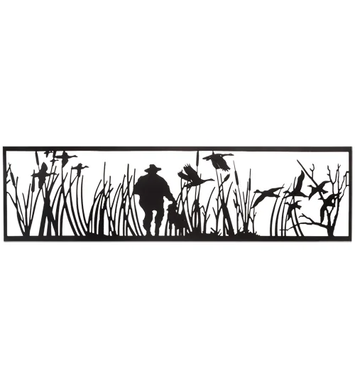 77" Long Duck Hunter With Dog Railing