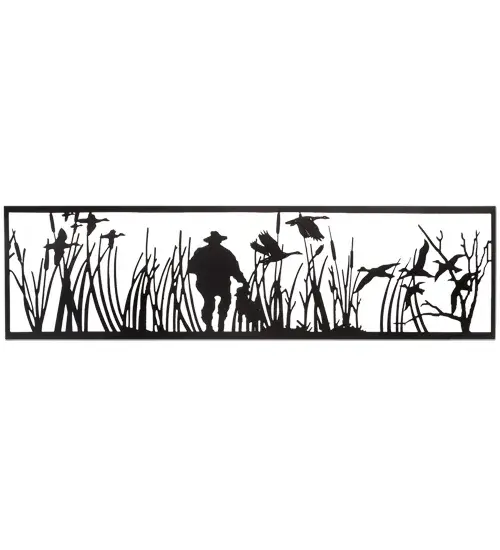 The Duck Hunter With Dog by Meyda Lighting - Image 1
