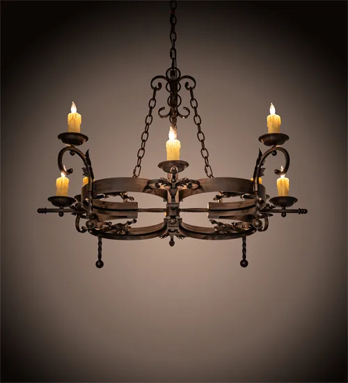 42" Wide Andorra 8 Light Chandelier