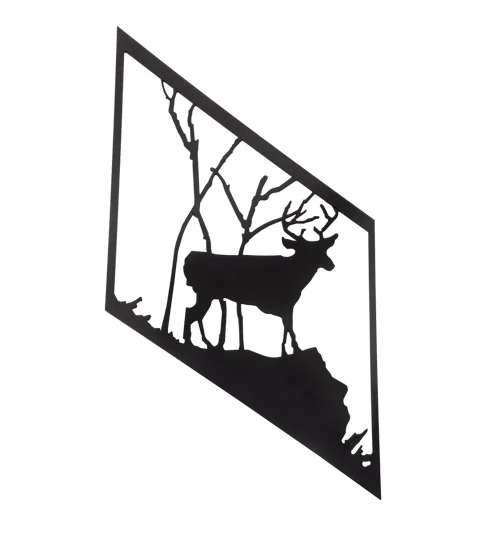 30" Wide X 29" High Lone Deer Railing