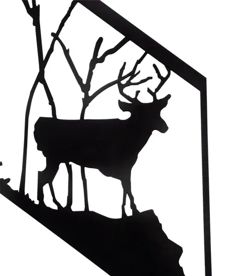 The Lone Deer by Meyda Lighting - Image 2