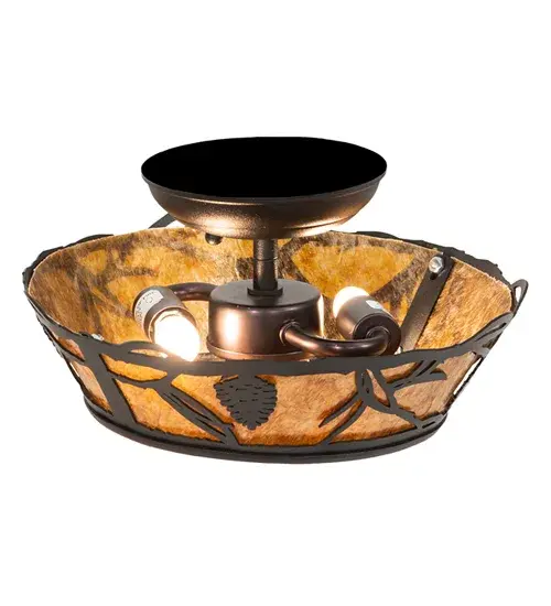 The Meyda Tiffany - Whispering Pines by Meyda Lighting - Image 4