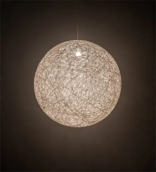 32" Wide Yarn Ball Pendant - Image 1