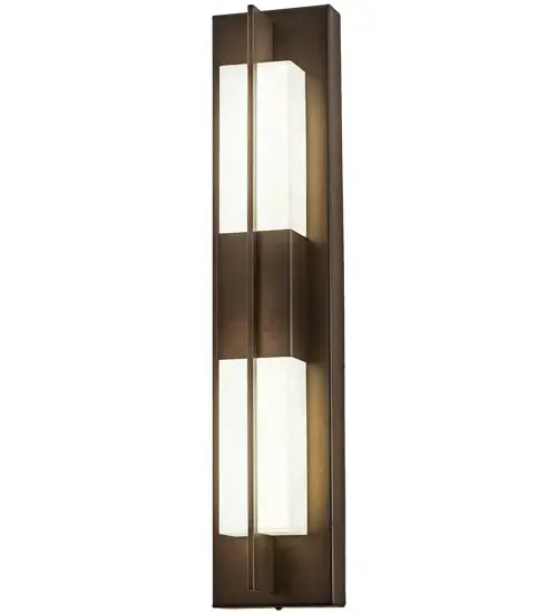 The material is Stainless Steel and Acrylic. The finish is Black Hills Gold. The shade is Statuario Idalight. - alternate view