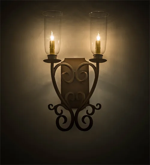 14" Wide Thierry 2 Light Wall Sconce