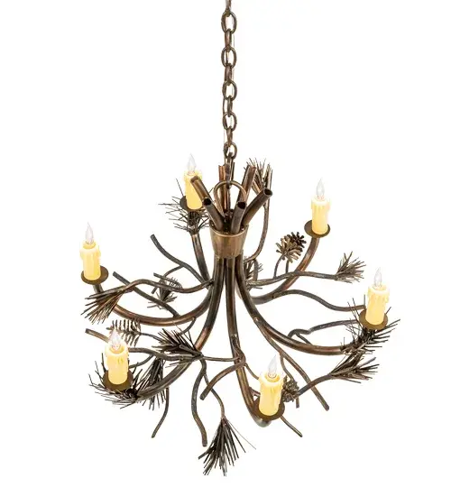 The Woodland Pine by Meyda Lighting - Image 4