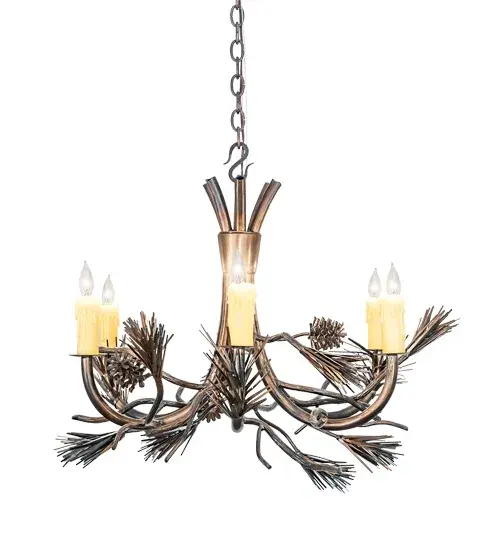 The Woodland Pine by Meyda Lighting - Image 5