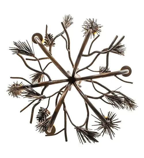 The Woodland Pine by Meyda Lighting - Image 7