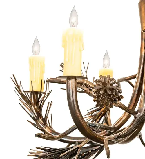 The Woodland Pine by Meyda Lighting - Image 8