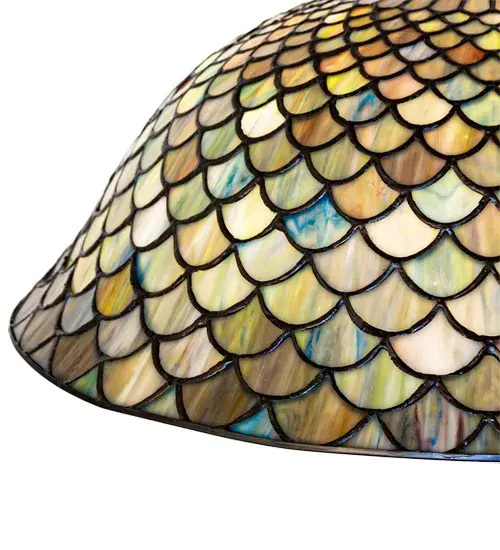 The Meyda Tiffany - Tiffany Fishscale by Meyda Lighting - Image 4