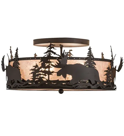 The Moose at Dusk by Meyda Lighting - Image 5
