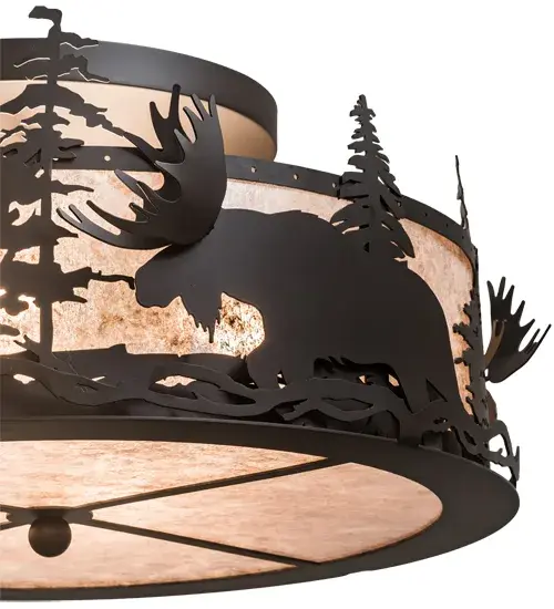 The Moose at Dusk by Meyda Lighting - Image 8