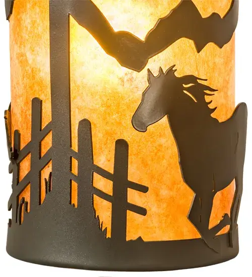 The Running Horses by Meyda Lighting - Image 8