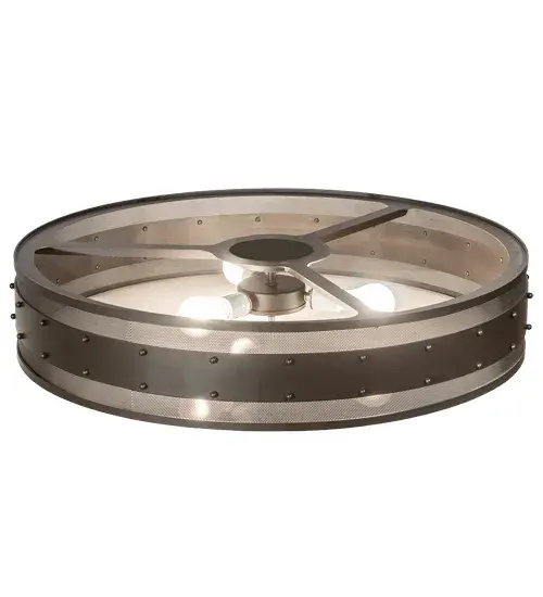 30" Wide Nolan Flushmount - Image 4