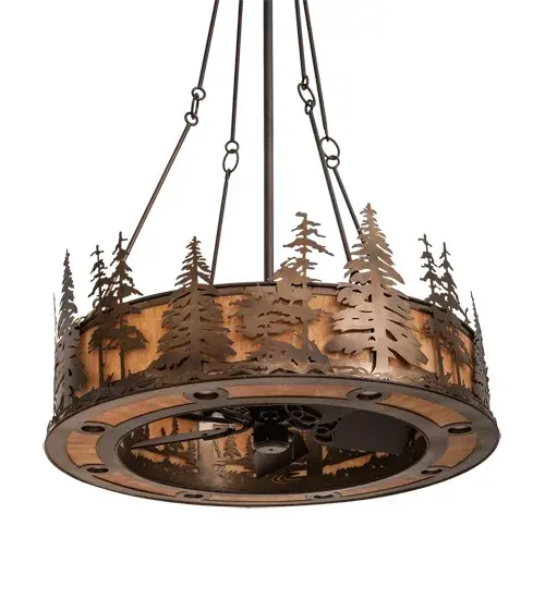 The Meyda Tiffany - Tall Pines by Meyda Lighting - Image 3