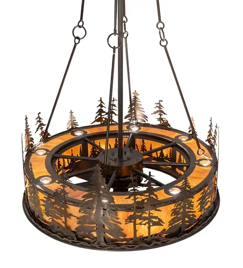 The Meyda Tiffany - Tall Pines by Meyda Lighting - Image 4