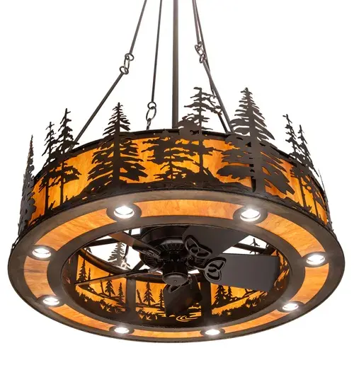 The Meyda Tiffany - Tall Pines by Meyda Lighting - Image 6