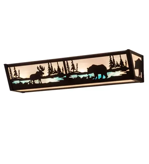 The Moose & Black Bear by Meyda Lighting - Image 1