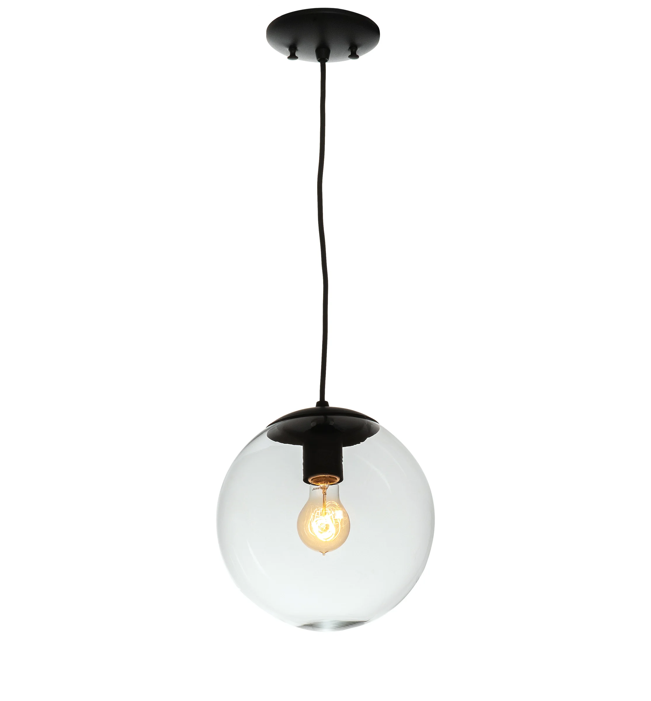 10" Wide Bola Pendant